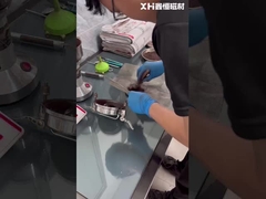 Exibição do ensaio de desempenho do produto